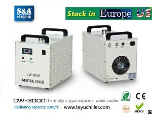 Water-cooled Chiller Cw-3000 Ac220v, 50hz For Co2 Laser Or Cnc Spindle