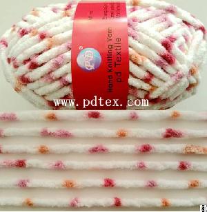 yarn wool fancy chenille hand knitting