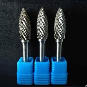 Tungsten Carbide Rotary Burrs With Double Cuts