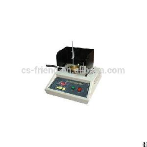 open cup flash point fire tester