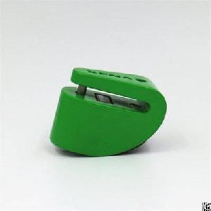 Zinc Alloy Motorbike Lock Part, Powder Spraying Surface Treatment