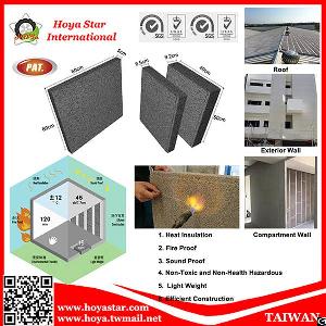 lightweight energy saving insulation fire proof soundproof non toxic building brick block