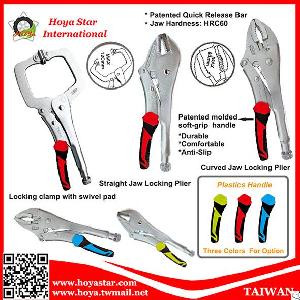 Straight Jaw Curved Jaw Locking Plier Locking Clamp