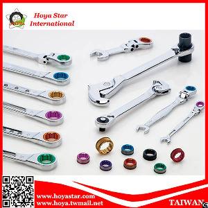 Taiwan Made Combination Stubby / Extra-long / Double End / Flexible / Reversible Ratchet Spanner