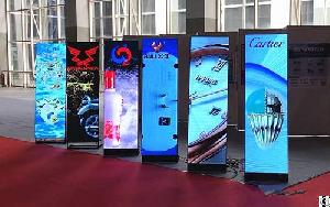 ultra slim light design led poster exhibition display