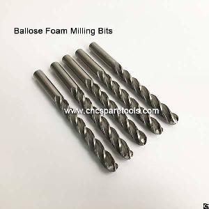 Ballnose Big Long Foam Mill Bits For Eps Poly Foam Cutting