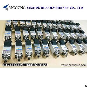 Edge Bander Electric Spindle Motors For Edge Banding Machine Pre-milling Trimming