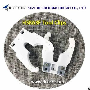 hsk63f tool changer grippers cnc routers