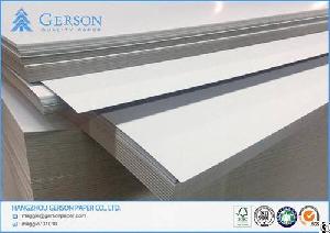 250gsm coated duplex board grey