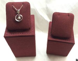 pendant display stand microfiber stitching