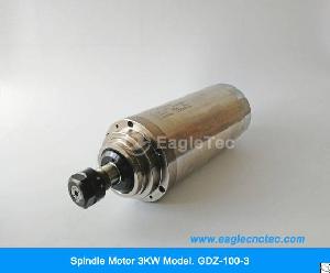 electrospindle liquid cooling 3 0kw gdz 100 24000rpm