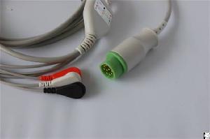 cable mindray edan goldway 6pin 5lead ecg