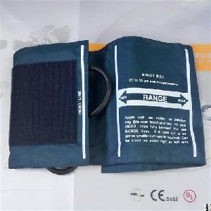 Green Nibp Cuff Reusable Blood Pressure Nibp Cuff For Adult , Single Tube