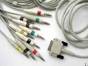 High Quality Mindray Ecg Cable, 3 Leads Clip Ecg Leadwires With Ce And Iso Certificates