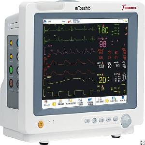 6 parameter vital sign patient monitor