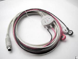 One Piece Series Patient 3 Leads, Clip, Iec Cable