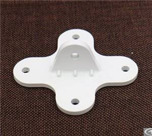 Aluminum Alloy Telecom Parts Die Casting, White Powder Spraying