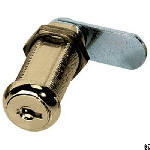 Brass Disc Cam Lock, Keyed Alike, 15 / 16in Head, 3 / 4in Mounting Hole