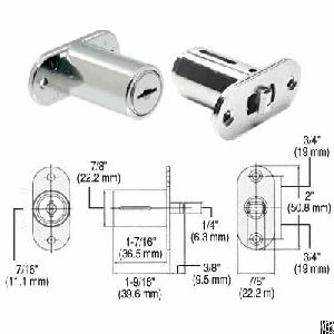 zinc plunger lock die casting t bolt 7 8in throw 3