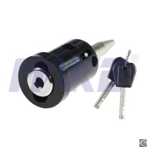 powder coating vehicle lock