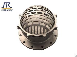 flange foot valve