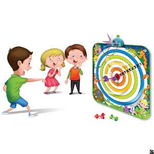 dart board playmat kids target