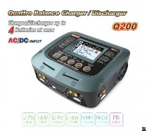 skyrc quattro q200 ac dc balance charger discharger