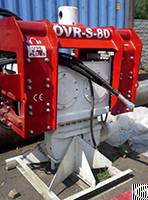 vibro hammer ovr s80 excavator mounted