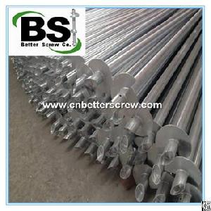 Hot Sale Round Shaft Helical Pile For Sale