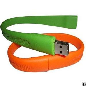 Silicone Usb Wrist Band Molding