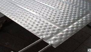 embossed stainless plate heat exchange heating