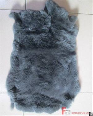 dyed rex rabbit fur skin