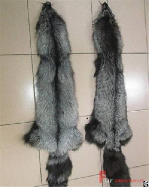 Silver Fox Fur Skin