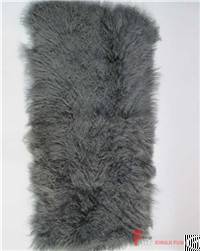 tibet lamb fur plate