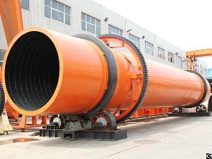 rotary dryer machine industrial drying roller clay coal slurry sludge gypsum