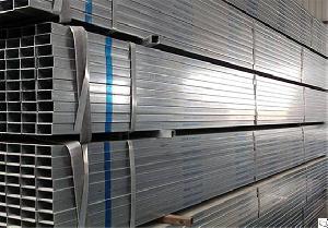 Hot Dipped Galvanized Steel Rectangular Pipes