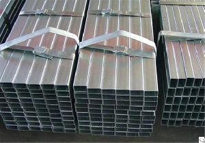 pre galvanized steel rectangular pipes