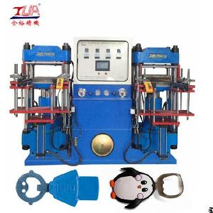 heads silicone dog tags pressing machine