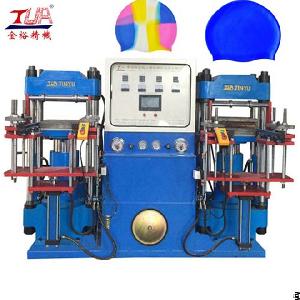 Multi Color Silicone Swimming Cap Hot Briquette Machine