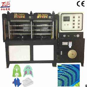 Stability Pu Sport Shoes Vamp Molding Equipment