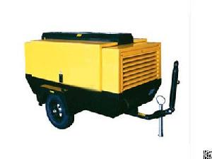 electric portable screw air compressor 290cfm flow