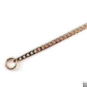 iron decorative chain gold plated curb link strap