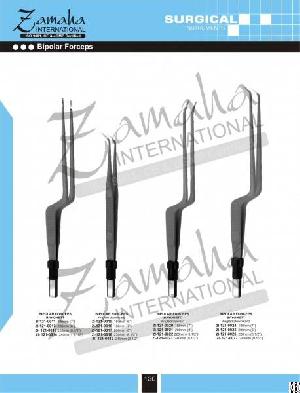 bayonet electrosurgical forceps bipolar forcep disposbale surgery