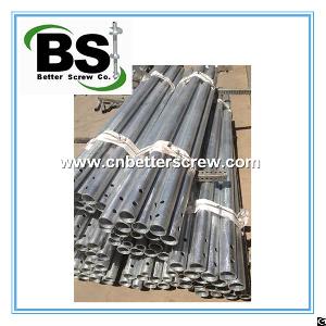 screw pile concrete helical piers