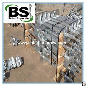 square bar shaft helical piles