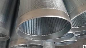 galvanized carbon steel wedge wire screen