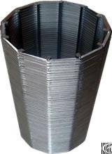 wedge wire screen filter element