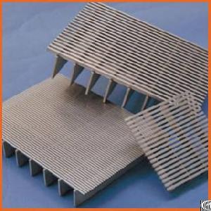 wire wrapped panel wedge grating