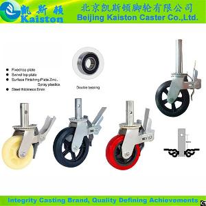 Ki1160 Heavy Duty Rubber Scaffolding Caster