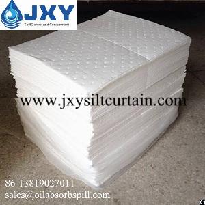 Dimpled And Perforated White Absorbent Pads